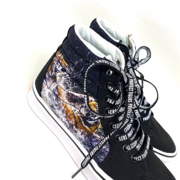 VANS SK8-HI Discovery Comfycush Shoes Womens Black Skate Canvas Size VN0A3WMB9EF - Picture 6 of 10